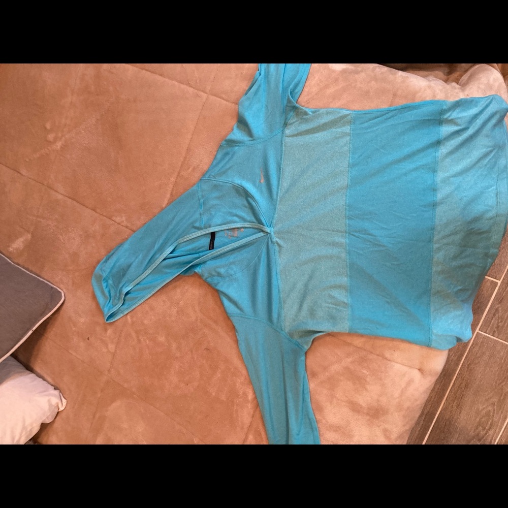 Nike hooded running top